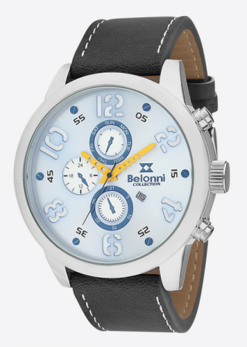 Ρολόι Belonni Unisex με λουράκι δερμάτινο BLN5103F